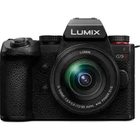Panasonic Lumix G9 II + 12-60mm F3.5-5.6, 25,21 MP, 11552 x 8672 pikseliä, Live MOS, 5.8K, Kosketusnäyttö, Musta