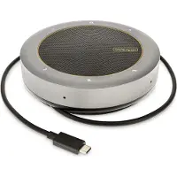 StarTech.com USB-C Mini Dock langallinen kokouskaiutin, harmaa