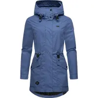 Ragwear Toiminnallinen takki 'Alysa' sininen / musta