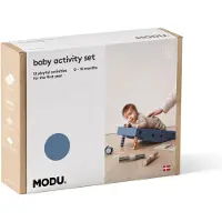 Modu Vauva Motoristen taitojen sarja - 10 Osaa - Deep Blue/Sky B - - OneSize - Motoriikkalelut