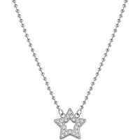 Nomination Soffio D'amore teräskaulakoru zirkonioilla Star 134001/023