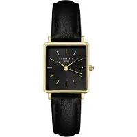 Rosefield Boxy XS Black Black Leather Gold QBBLG-Q53