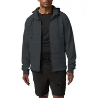 5.11 Tactical PT-R Arrive Hybrid Full Zip Hoodie (Color: Volcanic, Size: Medium)