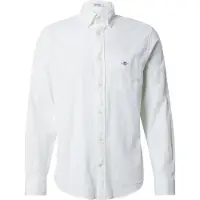 Gant Reg Cotton Linen Shirt - White - XXXL