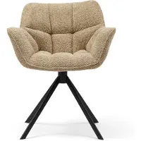 Rivièra Maison Carnaby tuoli käsinojilla Soft Walnut