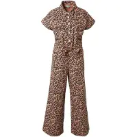 Lollys Laundry Mathildell Jumpsuit Ss - Brown - S