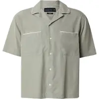 Abercrombie & Fitch Anf Mens Wovens - Green - L