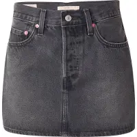 Levi's Hame 'Icon Skirt' musta denim