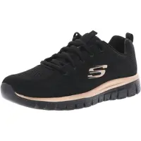 SKECHERS Matalavartiset tennarit 'Graceful Get Connected' kulta / musta