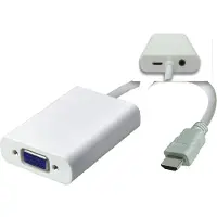 Microconnect aktiivinen HDMI – VGA -muunnin, 15 cm, valkoinen