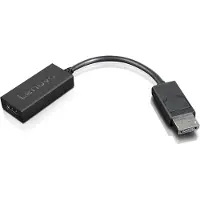 Lenovo DisplayPort to HDMI 2.0b - Sovitin, Musta