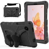 SKALO Xiaomi Redmi Pad SE 8.7 Butterfly EVA Kotelo - Musta