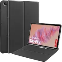 SKALO Lenovo Tab Plus 11.5" Duofold PU-Nahkakotelo - Musta