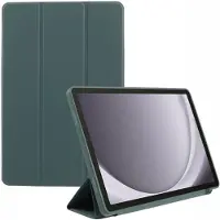 SKALO Samsung Tab A9 Trifold Suojakotelo - Tummanvihreä