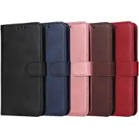 SKALO Xiaomi Redmi 14C PU-nahkainen Lompakkokotelo - Ruskea