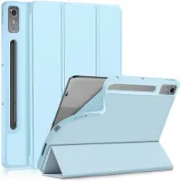 SKALO Lenovo Tab P12 Trifold Suojakotelo - Turkoosi