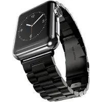 SKALO Ranneke Apple Watch Series 1-3 42mm - Musta