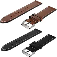 SKALO Ranneke nahkaa Amazfit Balance - Musta