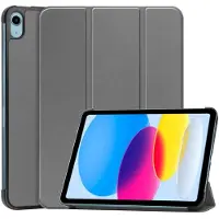 SKALO iPad 10.9 (2022) Trifold Suojakotelo - Harmaa