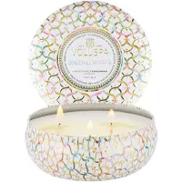 Voluspa Wildflowers Maison Blanc Wildflowers 3-wick Tin Candle 40h 340