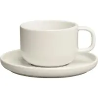 Decotique Bon Teekuppi Ivory - Teekupit Kivitavara Norsunluu - 402146+402147