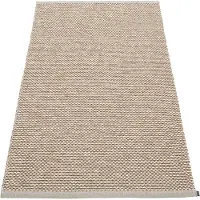 Pappelina Effi matto 85 x 160 cm, warm grey - brown - vanilla