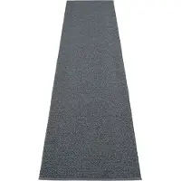Pappelina Svea matto 70x320 cm granit / black metallic