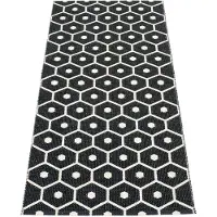 Pappelina Honey matto 70x160 cm black / vanilla