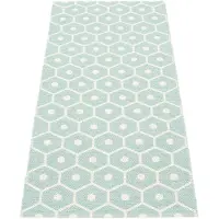 Pappelina , Honey matto 70x160 cm pale turquoise / vanilla
