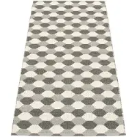 Pappelina Dana matto 70x160 cm warm grey / charcoal / vanilla