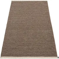 Pappelina Mono matto 85x160 cm dark brown / dark linen