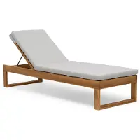 Hillerstorp , Himmelsnäs aurinkotuoli beige tiikki
