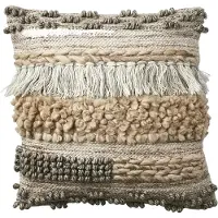 Affari of Sweden , MINNA tyynynpäällinen beige/harmaa