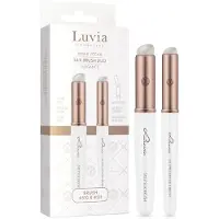 Luvia Cosmetics Silk Brush Duo Elegance sivellinsetti luomivärille