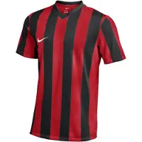 Nike Pelipaita Dri-fit Striped Division V - Punainen/musta/valkoinen, koko X-Small