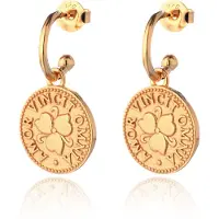 Lumoava Penny kullatut korvakorut L64251100000