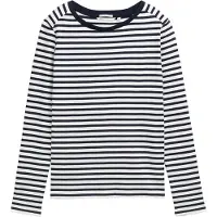 Tom Tailor 1043085 Striped Interlock Pitkähihainen T-paita