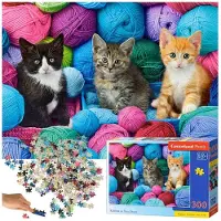 Castorland Kittens in Yarn Store 300p palapeli
