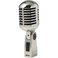 Alecto UDM-60 retro-mikrofoni kromi