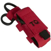 Rothco MOLLE Tactical Tourniquet and Shear Holder Pouch (Color: Red)