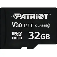 Patriot Memory card PATRIOT VX Series 32GB MicroSDXC V30 Class 10 UHS-I U3 4K UHD (PSF32GVX31MCH)