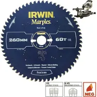 Irwin Katkaisuterä puulle Marples; 250x2,5x30,0 mm; Z60