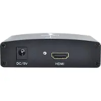 Lindy VGA- ja ääni-HDMI-muunnin - - FullHD 1080p - Plug-and-Play - Musta