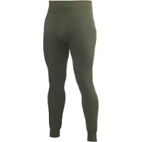 Woolpower Long Johns With Fly 400 Merinovilla-alusvaatteet Miehet koko XXL väri oliivinvihreä