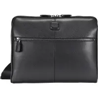 Bric's Varese Crossbody-laukku Nahka 32 cm Musta