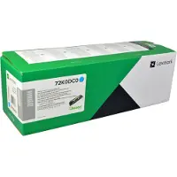 Lexmark 72K0DC0 High Yield -kasetti, cyan