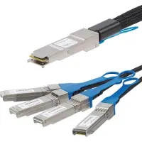 StarTech.com 3m QSFP+ Breakout Cable (QSFP4SFPPC3M)