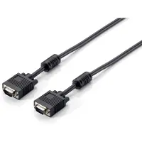 Equip 118817, 1,8 m, VGA (D-Sub), VGA (D-Sub), Uros, Uros, Musta