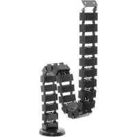 Equip 650808, Lattia, ABS-synteettinen, Terästä, Musta