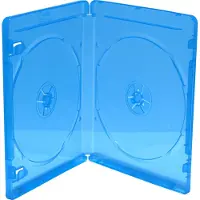 MediaRange Zubehör CD-/DVD-Rohlinge, Blu-ray-kotelo, 2 levyt, Sininen, Muovi, 120 mm, RoHS (BOX38-2-50)